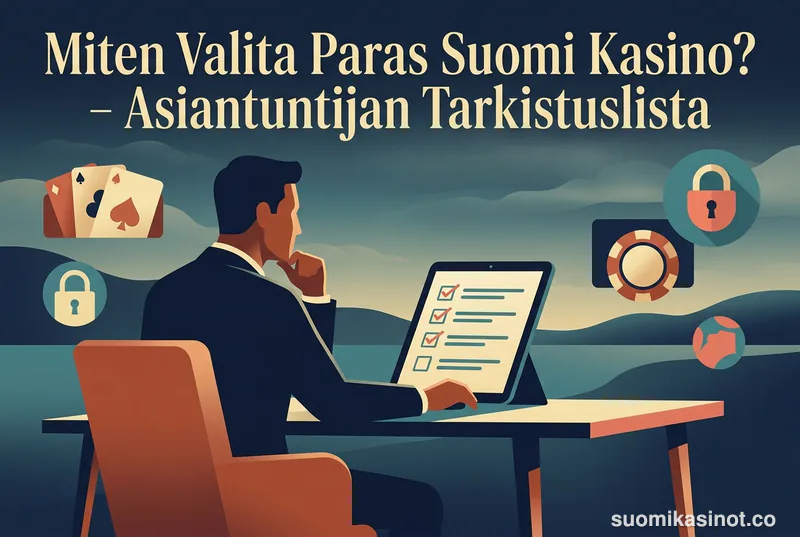 Miten Valita Paras Suomi Kasino? – Asiantuntijan Tarkistuslista